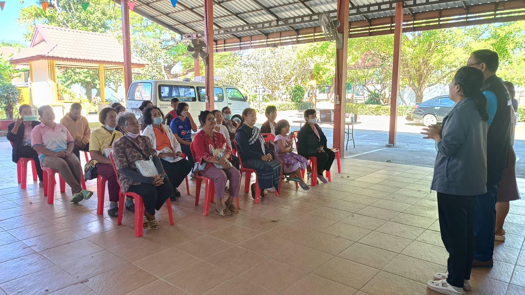 โครงการทักษะชีวิตกิจกรรมส่งเสริมสุขภาพผู้สูงอายุ 