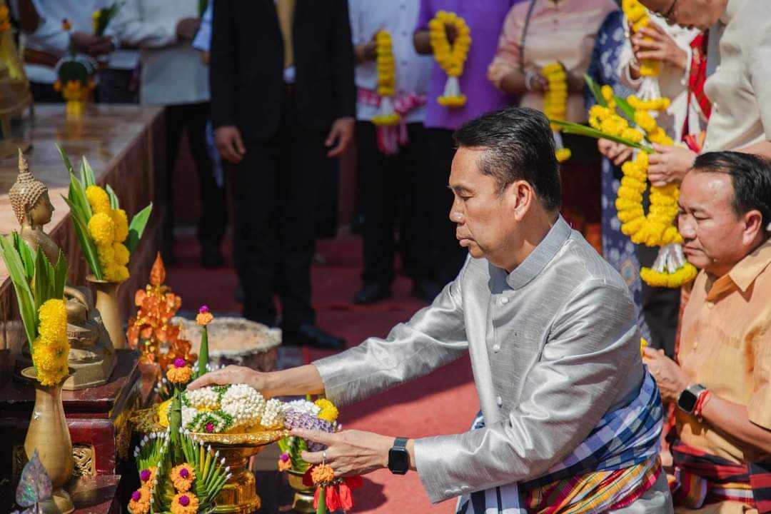 พิธีเปิด งานนมัสการพระธาตุโพนทัน ( พระธาตุระงึม ) ครั้งที่ ๑๙