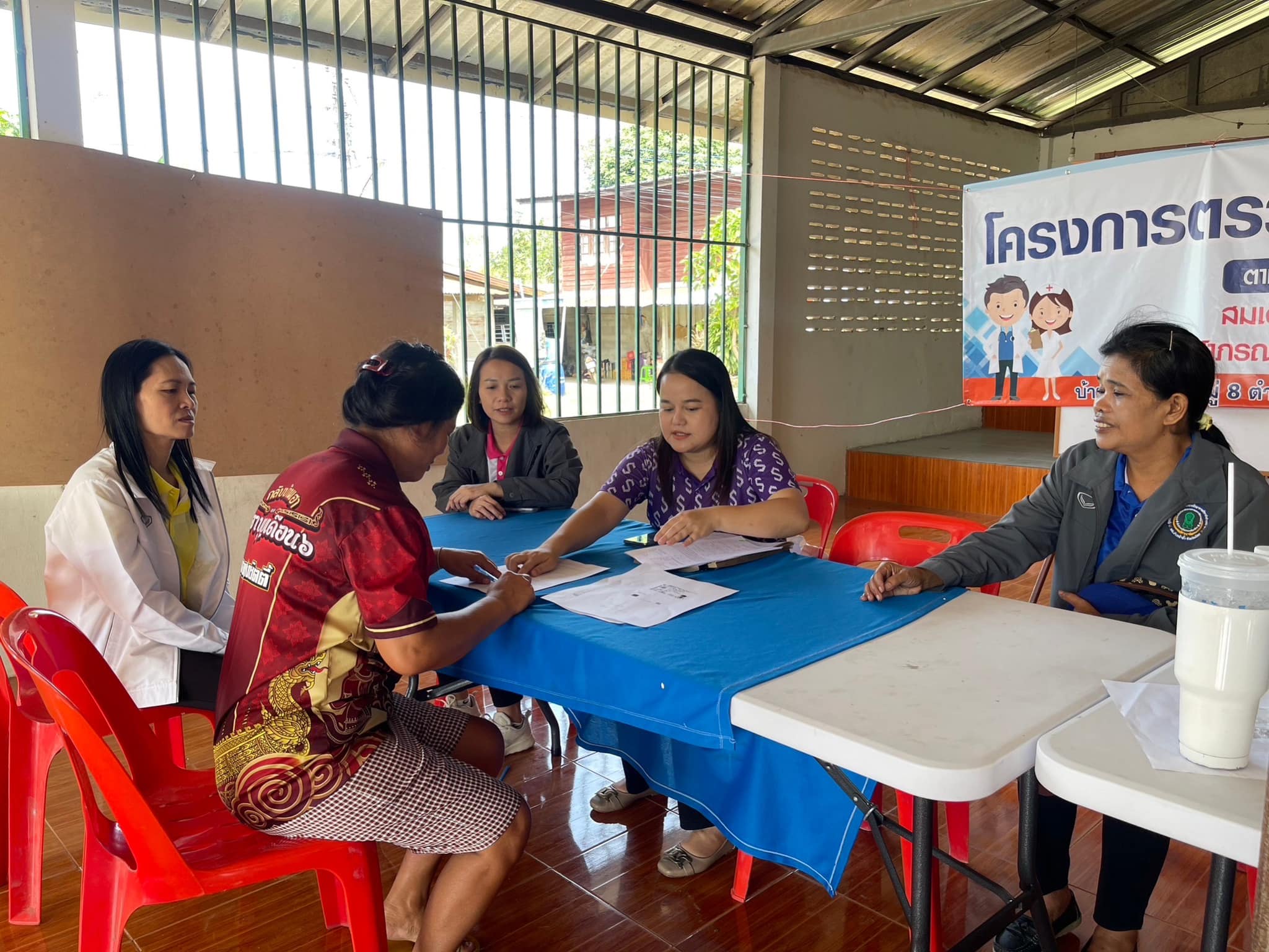 ลงพื้นที่ประชาสัมพันธ์รับสมัครนักศึกษา ประจำภาคเรียนที่ 2 ปีการศึกษา 2566 