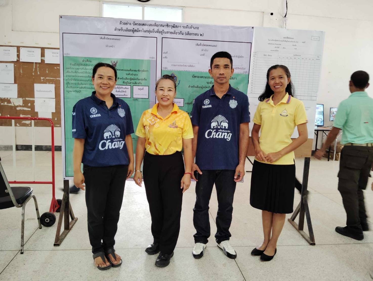  เข้าร่วมจัดเตรียมสถานที่ในการปฏิบัติงานสำหรับคณะกรรมการประจำสถานที่เลือกและเจ้าหน้าที่รักษาความปลอดภัย ตามพระราชบัญญัติประกอบรัฐธรรมนูญว่าด้วยการได้มาซึ่งสมาชิกวุฒิสภา พ.ศ.2561 และระเบียบคณะกรรมการการเลือกตั้งว่าด้วยการเลือกสมาชิกวุฒิสภา พ.ศ.2567  ณ หอประชุมอำเภอค้อวัง