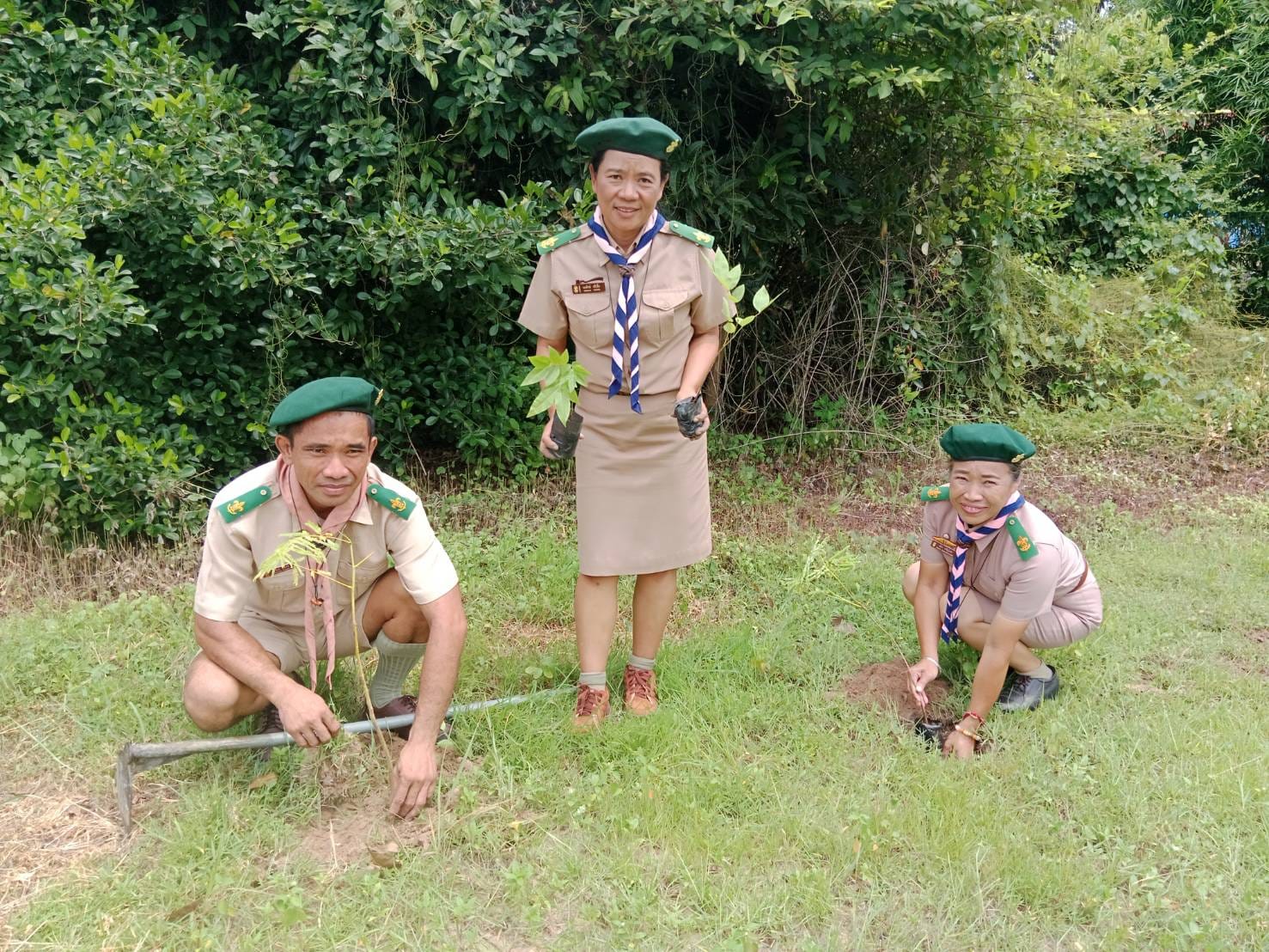 จัดกิจกรรมปลูกป่าเฉลิมพระเกียรติ ในโครงการ 