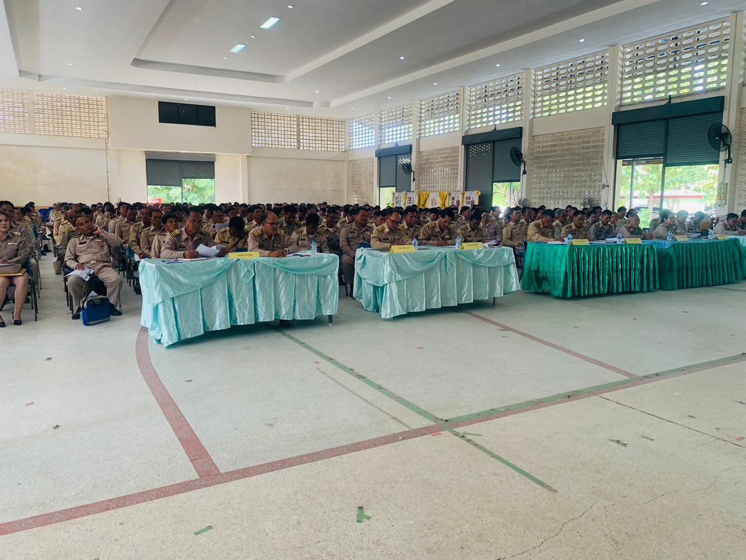 เข้าร่วมประชุมกำนัน ผู้ใหญ่บ้าน ฯลฯ อำเภอกุดชุม จังหวัดยโสธร ประจำเดือนพฤศจิกายน 2567