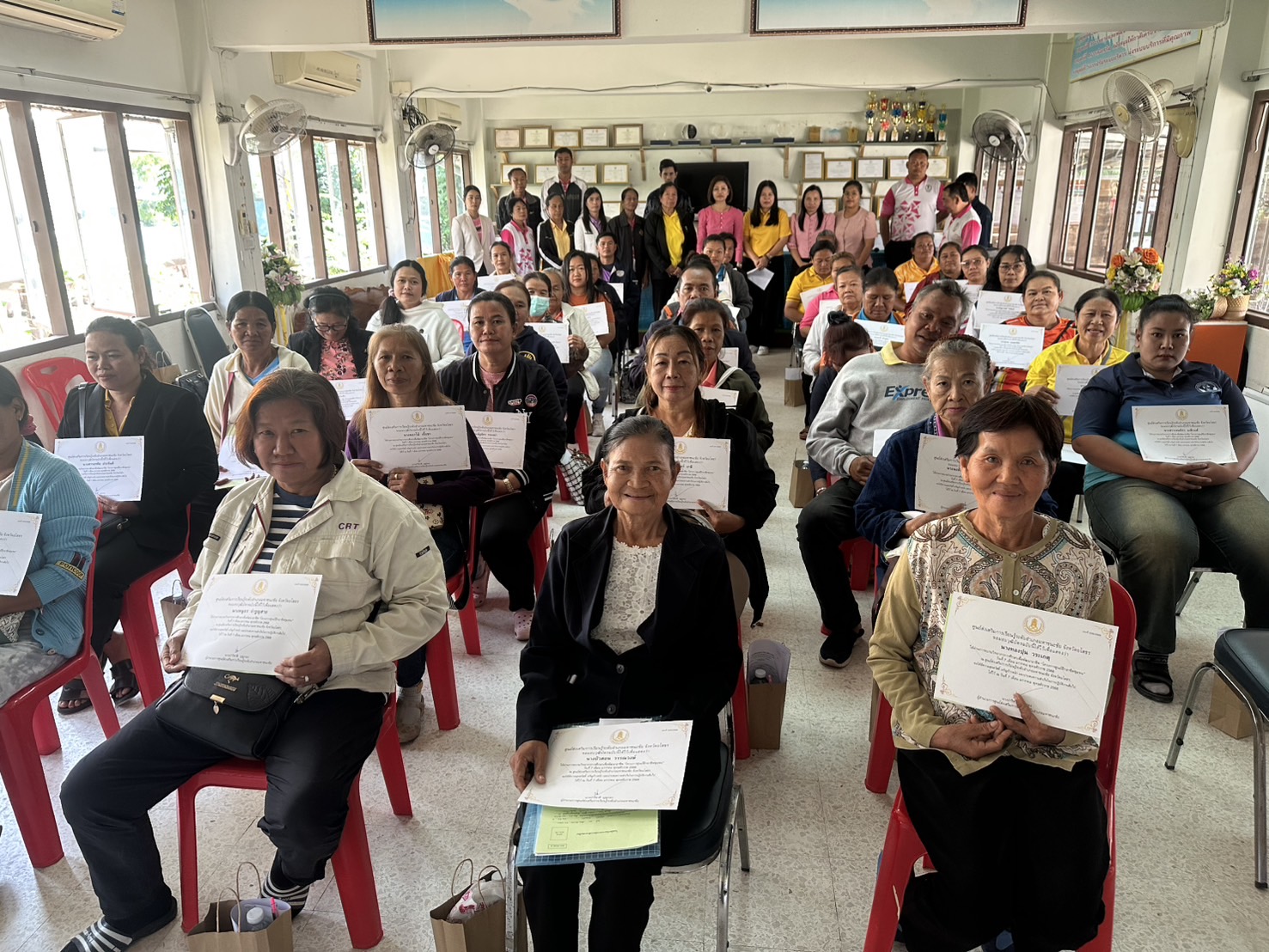 ประชุมวิทยากรโครงการศูนย์ฝึกอาชีพชุมชน